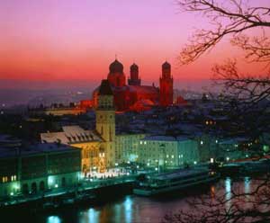 Passau Sonnenuntergang